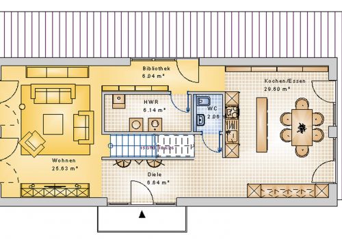 Stadthaus 149 m² EG