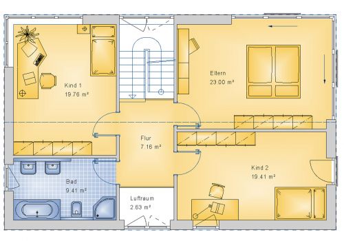 Stadthaus 162 m² DG