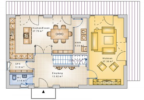 Stadthaus 164 m² EG