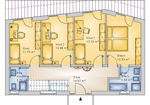 Stadthaus 166 m² EG