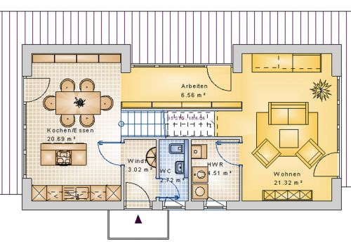 Stadthaus 171 m² EG