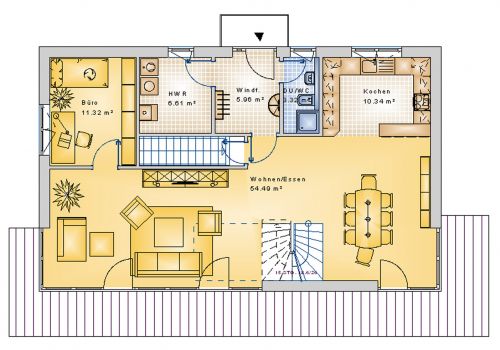 Stadthaus 183 m² EG