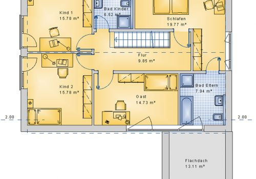 Stadthaus 192 m² DG