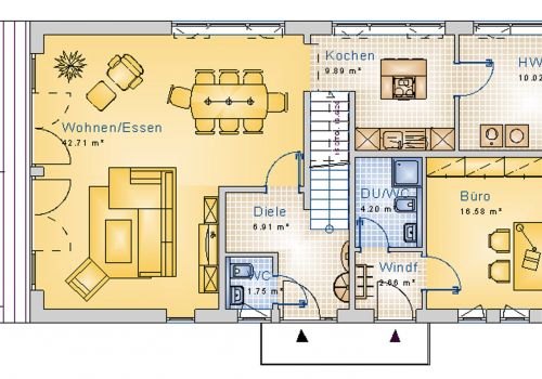 Stadthaus 196 m² EG