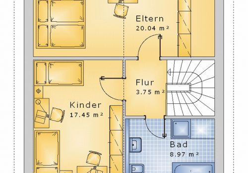 Stadthaus 97 m²  DG