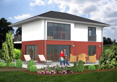 Stadtvilla 154 m² Ansicht 1