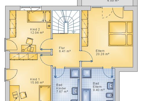 Stadtvilla 155 m² OG
