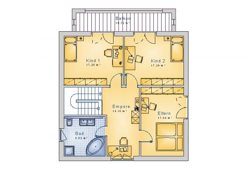 Stadtvilla 159 m² DG