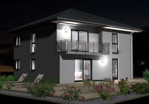 Stadtvilla 164 m² Ansicht 2