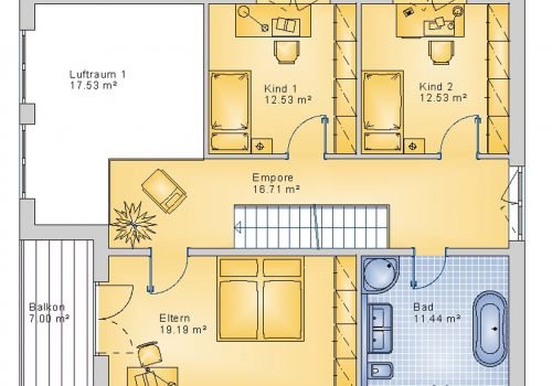 Stadtvilla 166 m² OG