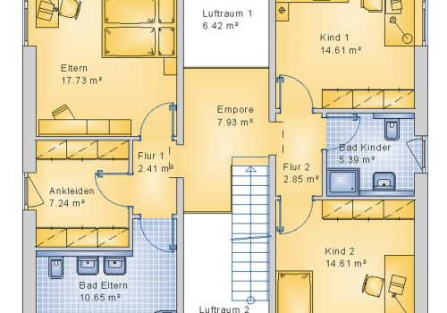 Stadtvilla 184 m² OG