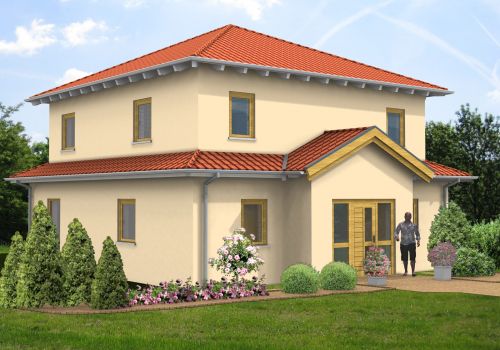 Staffelhaus 142 m² Ansicht 1