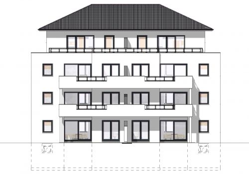 Wohnanlage mit 8 Wohnungen Ansicht 3